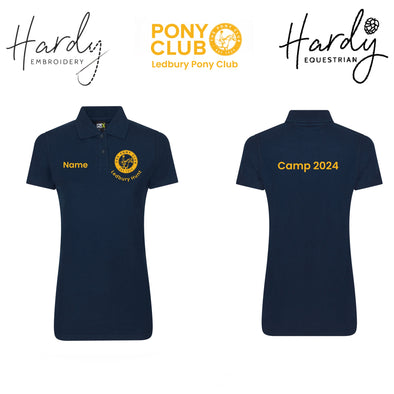 Ledbury Hunt Pony Club Camp Polo Shirts 2024