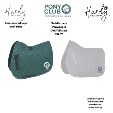 South Hereford And Ross Harriers Pony Club Saddle Pad 2