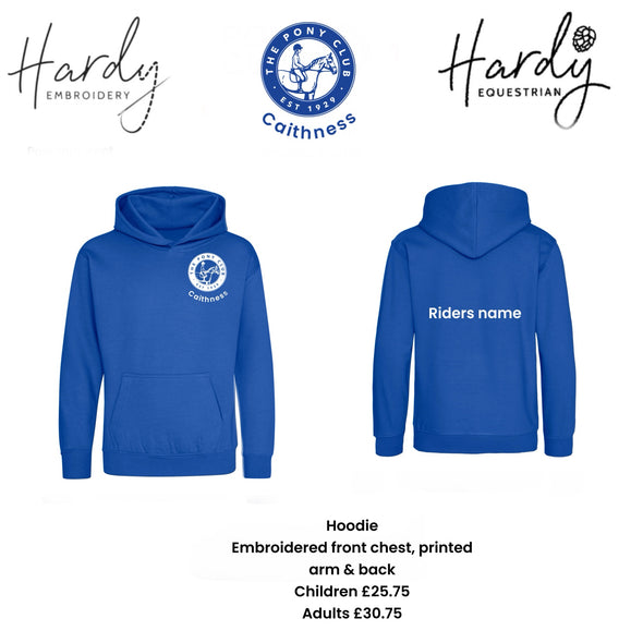 Caithness Pony Club Hoodie