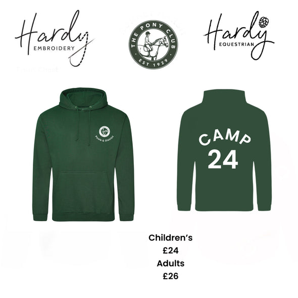 Poole & District Pony Club Camp Hoodie 2024 3