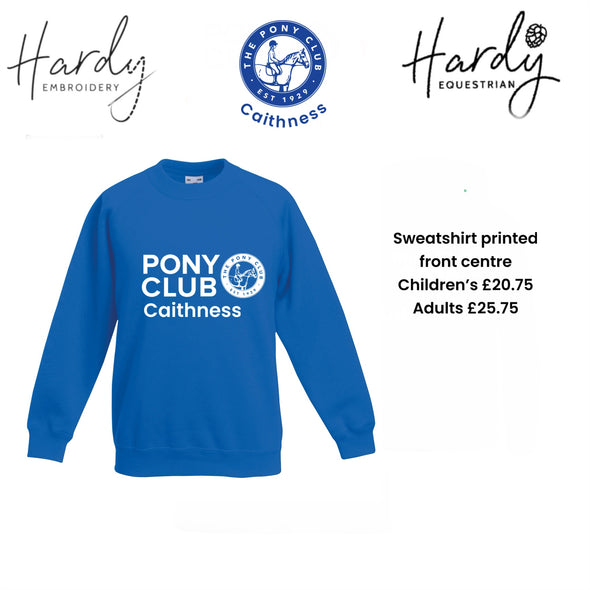 Caithness Pony Club Sweatshirt