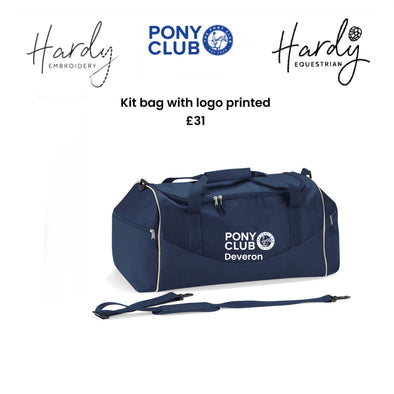 Deveron Pony Club kit bag 