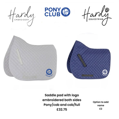 Deveron Pony Club GP Saddle Pad 1