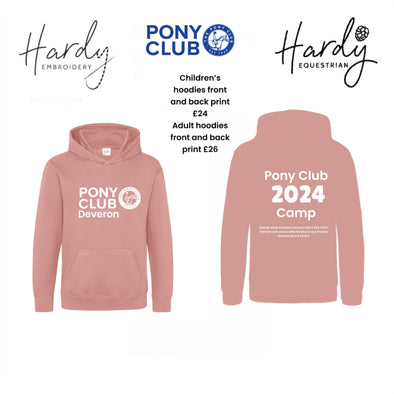 Deveron Pony Club Camp Hoodie 2024