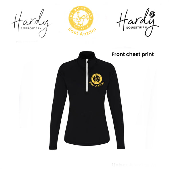 East Antrim Pony Club 1/4 Zip Top