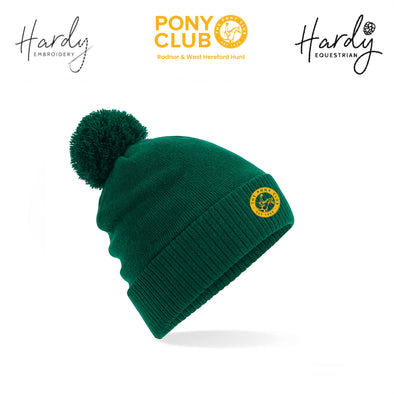 Radnor And West Hereford Pony Club Bobble Hat